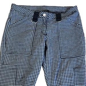 VINTAGE PANT BY SERIOUS LOS ANGELES BLACK WHITE MINI PLAID 30” WAIST